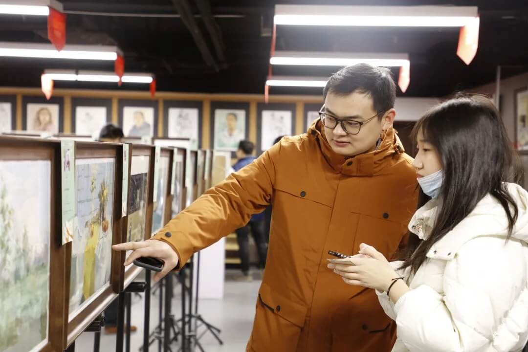 新年第一展，你打卡了嗎？江蘇畫(huà)室老師帶你來(lái)打卡！22