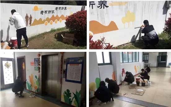 南京藝之行畫(huà)室&江寧區湯山街道開(kāi)展“情系雷鋒月，愛(ài)繪敬老院”學(xué)雷鋒活動(dòng)！圖二